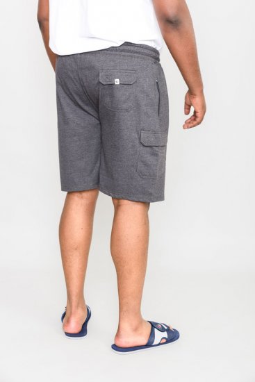 D555 John "Lightweight" Jog shorts Grey - Calças & calções de fato de treino - Calças de Fato de Treino Tamanhos Grandes 