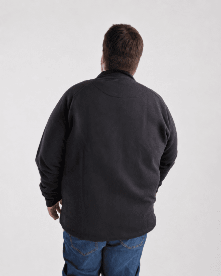 Motley Denim London Sweatshirt Black - Sweatshirts & hoodies - Sweatshirt & Camisolas com Capuz tamanhos grandes
