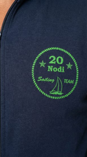 20 Nodi Ostro Stretch Fleece Cotton Tracksuit Navy - Fatos de treino - Fatos de treino homem tamanhos grandes