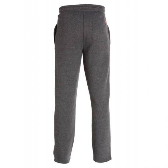 D555 Portland Sweatpants Charcoal - Calças & calções de fato de treino - Calças de Fato de Treino Tamanhos Grandes 