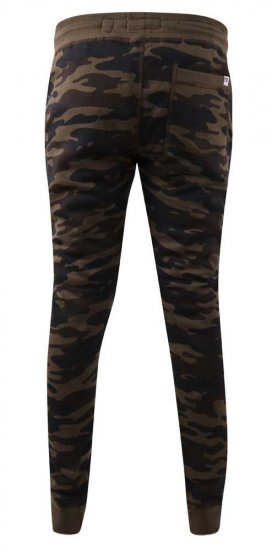 D555 Lambeth AOP Camo Cuffed Sweatpants - Calças & calções de fato de treino - Calças de Fato de Treino Tamanhos Grandes 
