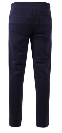 D555 Chilworth Open Hem Jogger Navy - Calças & Calções de Fato de Treino - Calças de Fato de Treino Tamanhos Grandes 