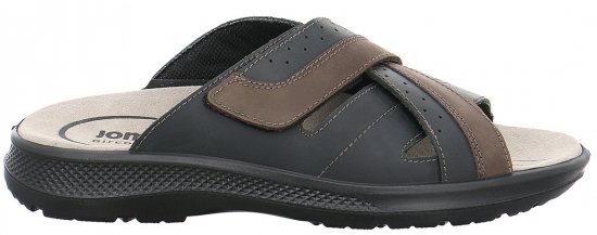 Jomos 506604 Sandals Black-Brown - Calçado de homem 40-52 - 