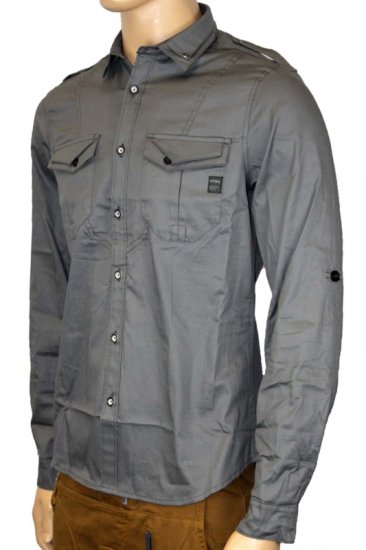 Mish Mash Otto Matique Grey - Camisas - Camisas Homem Tamanhos Grandes