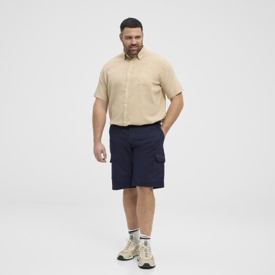North Latitude 51133 shorts cargo azul-marinho - Calções - Calções Homem Tamanhos Grandes