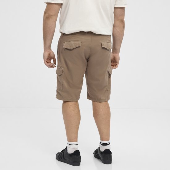 North Latitude 51133 shorts cargo areia escura - Calções - Calções Homem Tamanhos Grandes