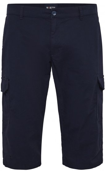 North Latitude 51136 shorts capri azul-marinho - Calções - Calções Homem Tamanhos Grandes
