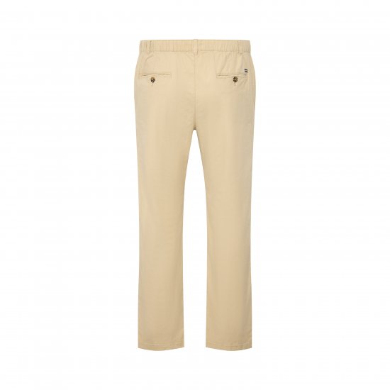 North Latitude 51142 calças de linho bege - Jeans & calças - Jeans & Calças Tamanhos Grandes Homem