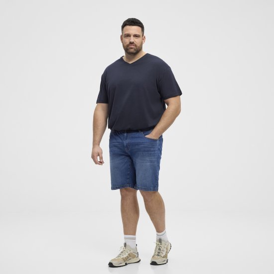 North Latitude 51336 shorts denim azul - Calções - Calções Homem Tamanhos Grandes