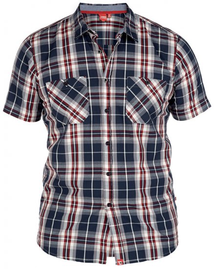 D555 Kennedy Tee + Shirt - Camisas - Camisas Homem Tamanhos Grandes