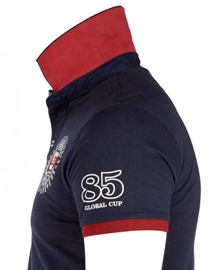 D555 Overwhelm Polo - Pólos - Pólos Tamanhos Grandes Homem