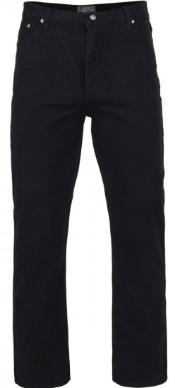 Kam Jeans 150-Jeans Black TALL SIZES - ROUPAS DE HOMEM MT-6XLT - Tamanhos-Tall Homem