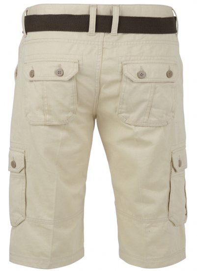 Kam Jeans 379 Shorts Stone - Calções - Calções Homem Tamanhos Grandes