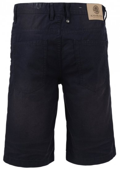 Kam Jeans Marco Shorts Black - Calções - Calções Homem Tamanhos Grandes