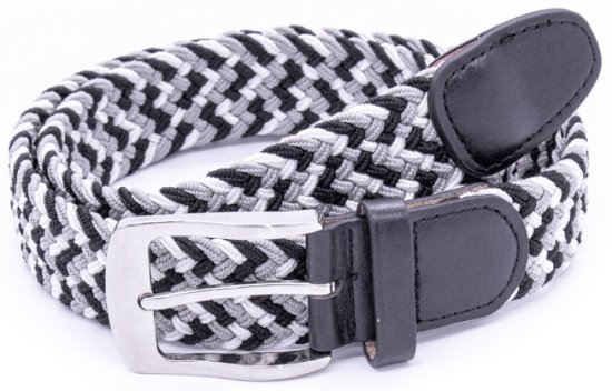 D555 Quinn Braided Belt Multi-colour - Cintos - Cintos Masculinos Tamanhos Grandes