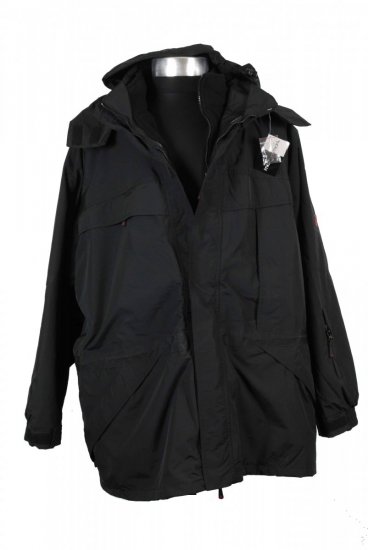 Marc & Mark 2-layer Skijacket Black - Roupa de trabalho - Roupa de Trabalho Tamanho Grande Homem