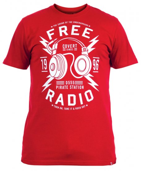 D555 Finely Tee + Shirt - Camisas - Camisas Homem Tamanhos Grandes