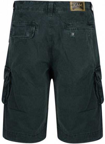 Kam Jeans 386 Cargo Shorts Grey - Calções - Calções Homem Tamanhos Grandes