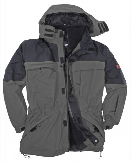 Marc & Mark 2-layer Skijacket Grey - Roupa de trabalho - Roupa de Trabalho Tamanho Grande Homem