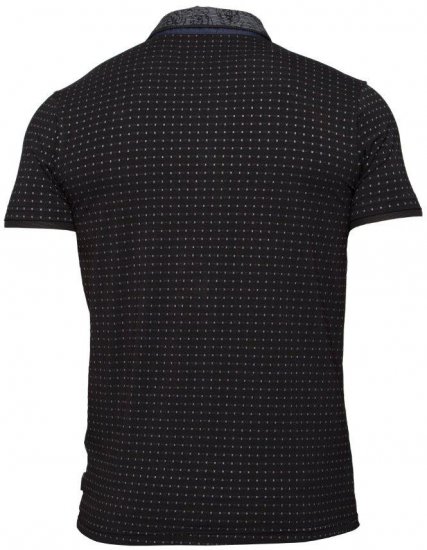 Mish Mash Fragment Black - Pólos - Pólos Tamanhos Grandes Homem