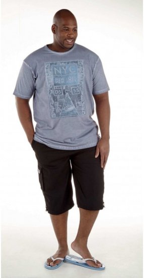 D555 Kelsey T-shirt - T-shirts - T-shirts Homem Tamanhos Grandes