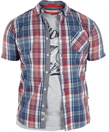 D555 Vincent Tee+Shirt - Camisas - Camisas Homem Tamanhos Grandes