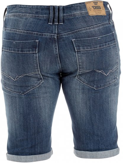 D555 Ferris Stretch Denim Short - Calções - Calções Homem Tamanhos Grandes
