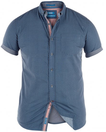 D555 Jaylon Short Sleeve Shirt - Camisas - Camisas Homem Tamanhos Grandes