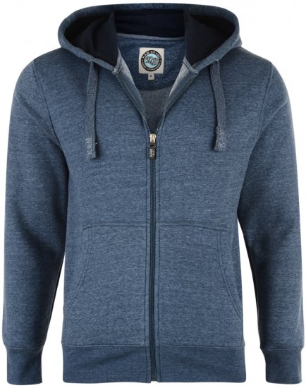 Kam Jeans Hoodie Denim Blue - Sweatshirts & Hoodies - Sweatshirt & Camisolas com Capuz tamanhos grandes