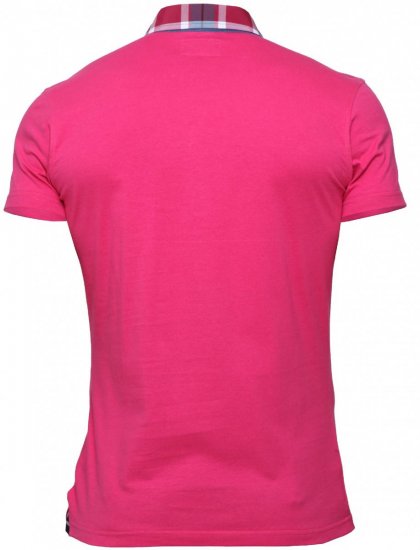 Mish Mash Polo Vinny Pink - Pólos - Pólos Tamanhos Grandes Homem