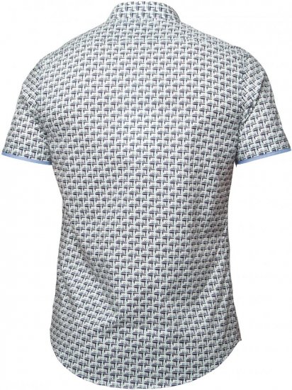 Mish Mash Tadley Mint-Navy - Camisas - Camisas Homem Tamanhos Grandes