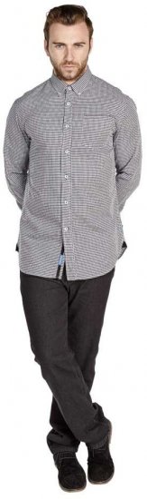 D555 Garret Shirt With Contrast Details - Camisas - Camisas Homem Tamanhos Grandes