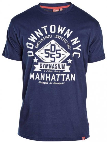 D555 TRUMAN Long Sleeve Shirt & T-shirt Combo - Camisas - Camisas Homem Tamanhos Grandes