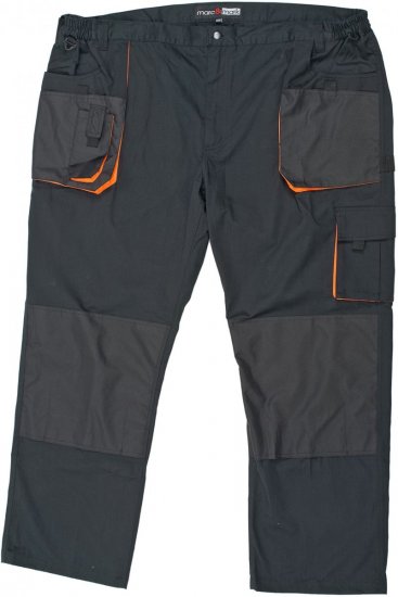 Marc & Mark Work-pants Black - Roupa de trabalho - Roupa de Trabalho Tamanho Grande Homem