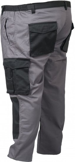 Marc & Mark Work pants Grey - Roupa de trabalho - Roupa de Trabalho Tamanho Grande Homem