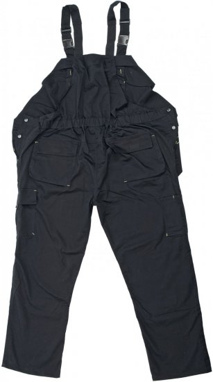 Marc & Mark Work-bib Black - Roupa de trabalho - Roupa de Trabalho Tamanho Grande Homem