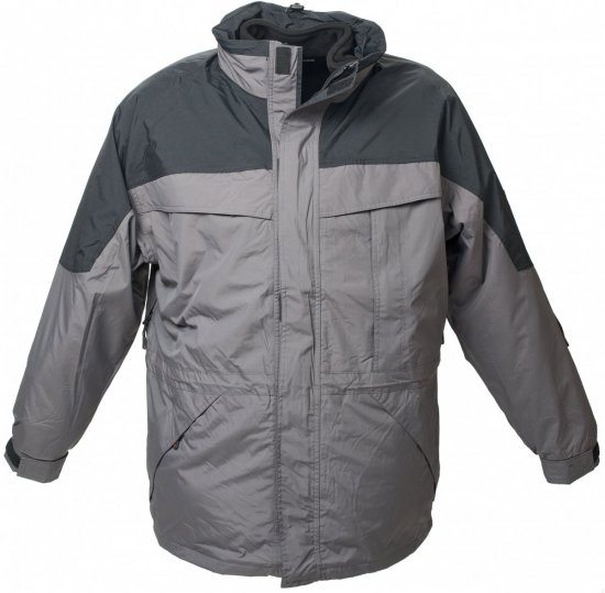 Marc & Mark 2-layer Skijacket Grey - Roupa de trabalho - Roupa de Trabalho Tamanho Grande Homem