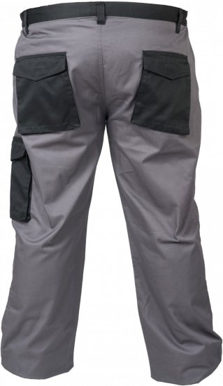 Marc & Mark Work pants Grey - Roupa de trabalho - Roupa de Trabalho Tamanho Grande Homem