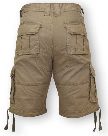 D555 Jarrod Cargo Short Khaki - Calções - Calções Homem Tamanhos Grandes