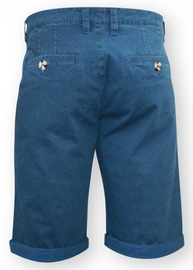 D555 Bruce Chino Short Blue - Calções - Calções Homem Tamanhos Grandes