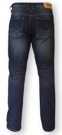 D555 BOURNE Tapered Dark Vintage Stretch Jeans - Jeans & calças - Jeans & Calças Tamanhos Grandes Homem