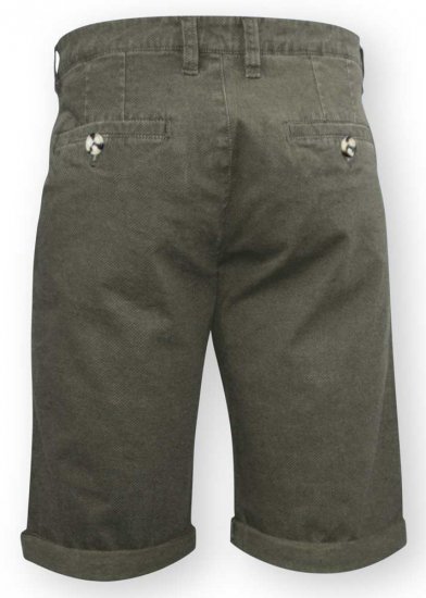 D555 Bruce Chino Short Khaki - Calções - Calções Homem Tamanhos Grandes