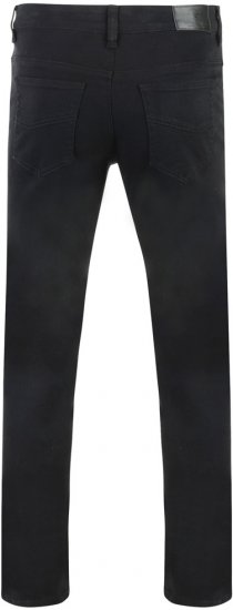 Kam Jeans Alba 5-pocket Stretch Chinos Black - Jeans & calças - Jeans & Calças Tamanhos Grandes Homem