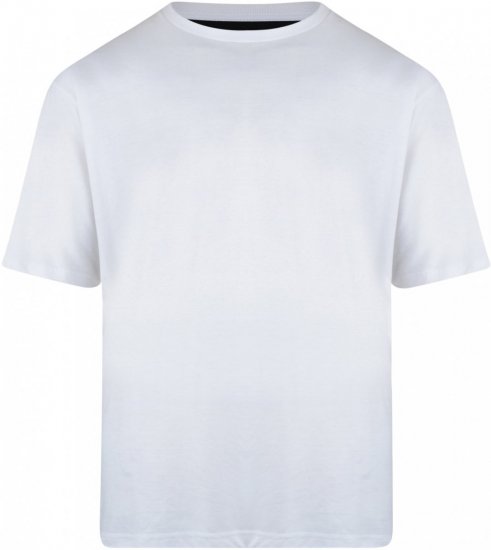 Motley Denim T-shirt White - T-shirts - T-shirts Homem Tamanhos Grandes