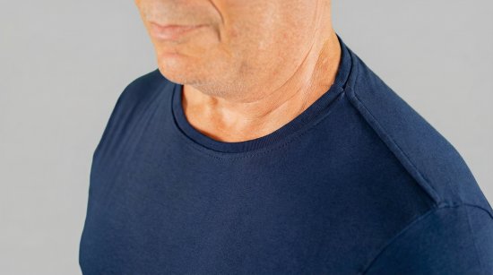 20 Nodi Mezzogiorno Sports T-Shirt Navy - T-shirts - T-shirts Homem Tamanhos Grandes