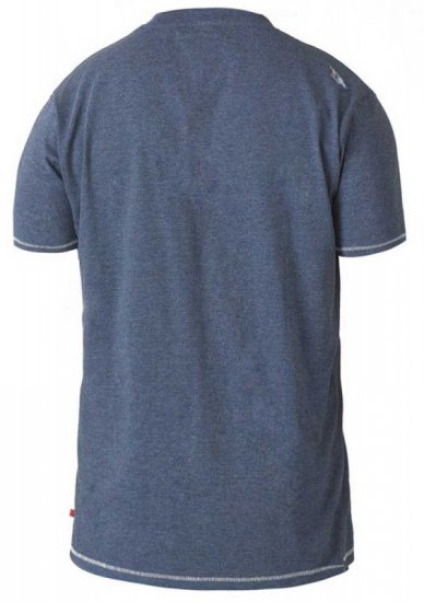 D555 RUEBEN NY City Print T-Shirt Denim - T-shirts - T-shirts Homem Tamanhos Grandes