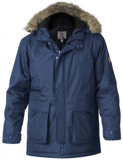 D555 Lovett Parka Navy - Casacos - Casacos Homem Tamanhos Grandes