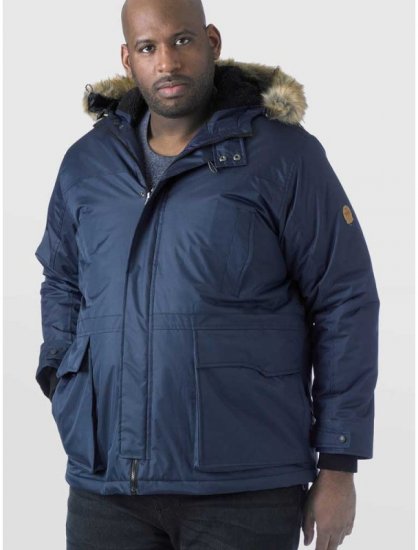 D555 Lovett Parka Navy - Casacos - Casacos Homem Tamanhos Grandes