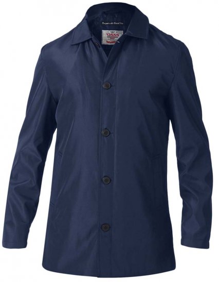 D555 Hampton Raincoat Navy - Casacos - Casacos Homem Tamanhos Grandes