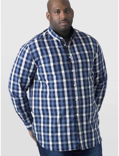 D555 Webber LS Shirt - Camisas - Camisas Homem Tamanhos Grandes